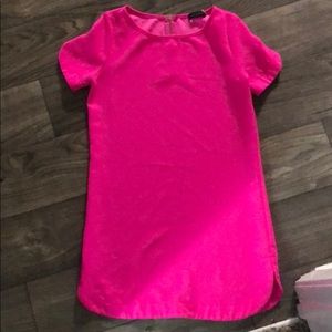Hot pink dress